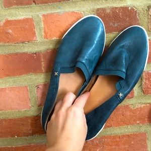 Jade/Green Frye Flats